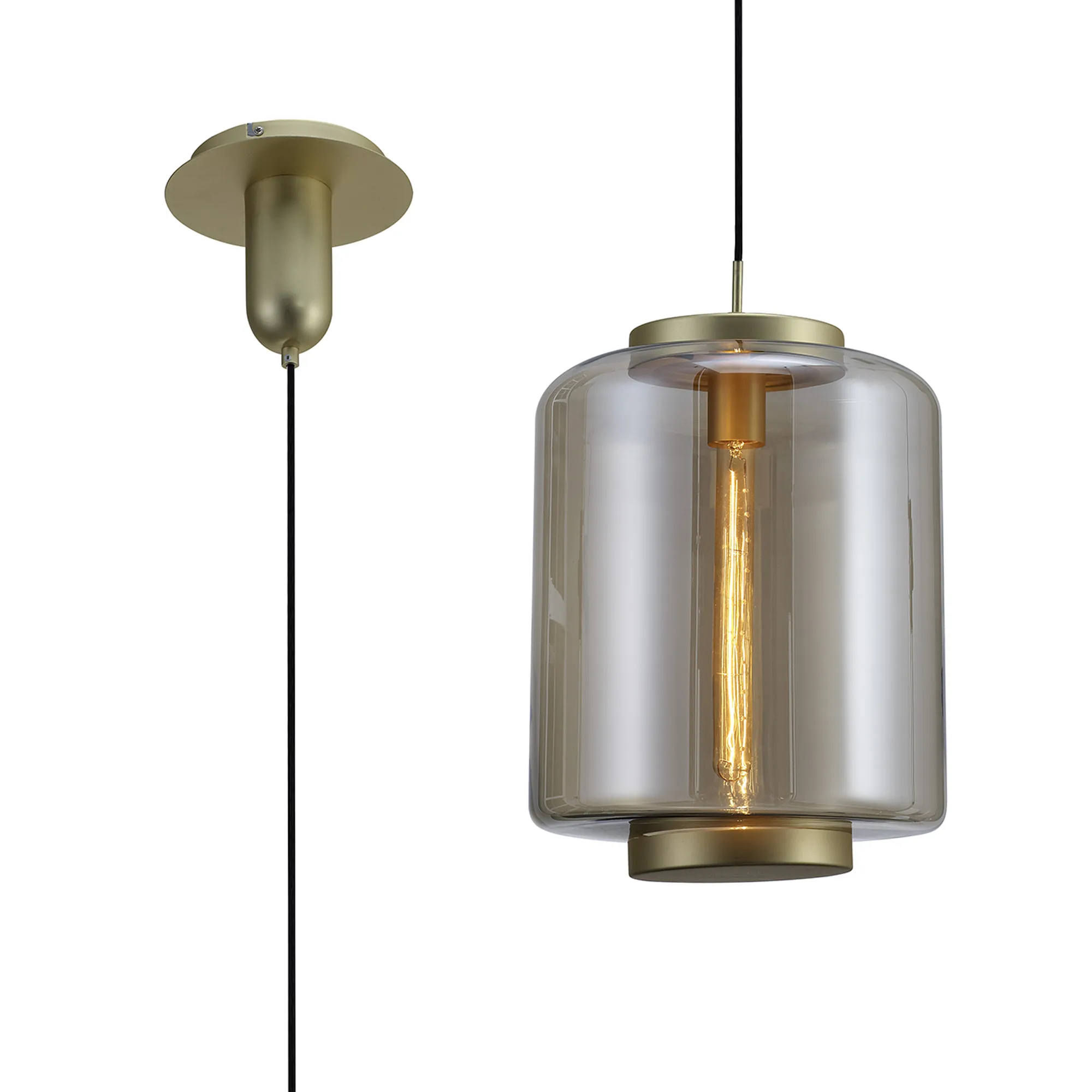 M6195  Jarras Pendant Round 1 Light